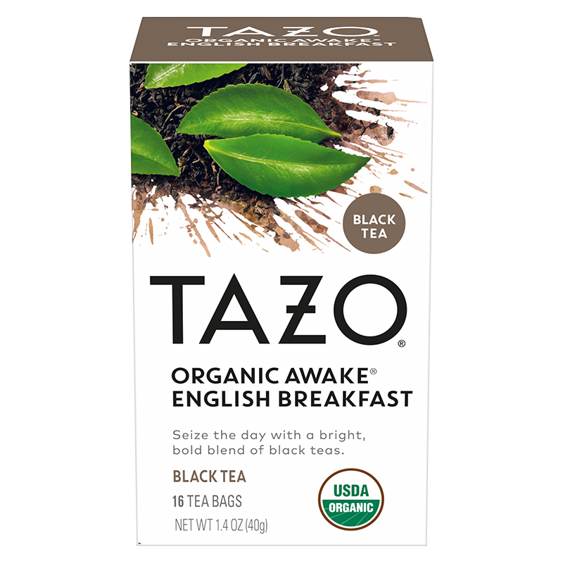 AWAKE® ENGLISH BREAKFAST TÉ ORGÁNICO REGENERATIVO 16 BOLSITAS image