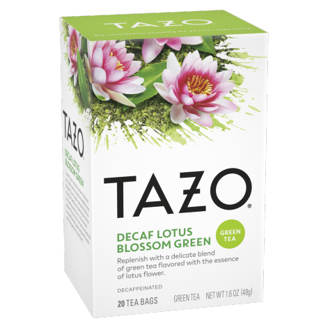 Tazo Tea Bag Lotus Blossom Green 20 CT image