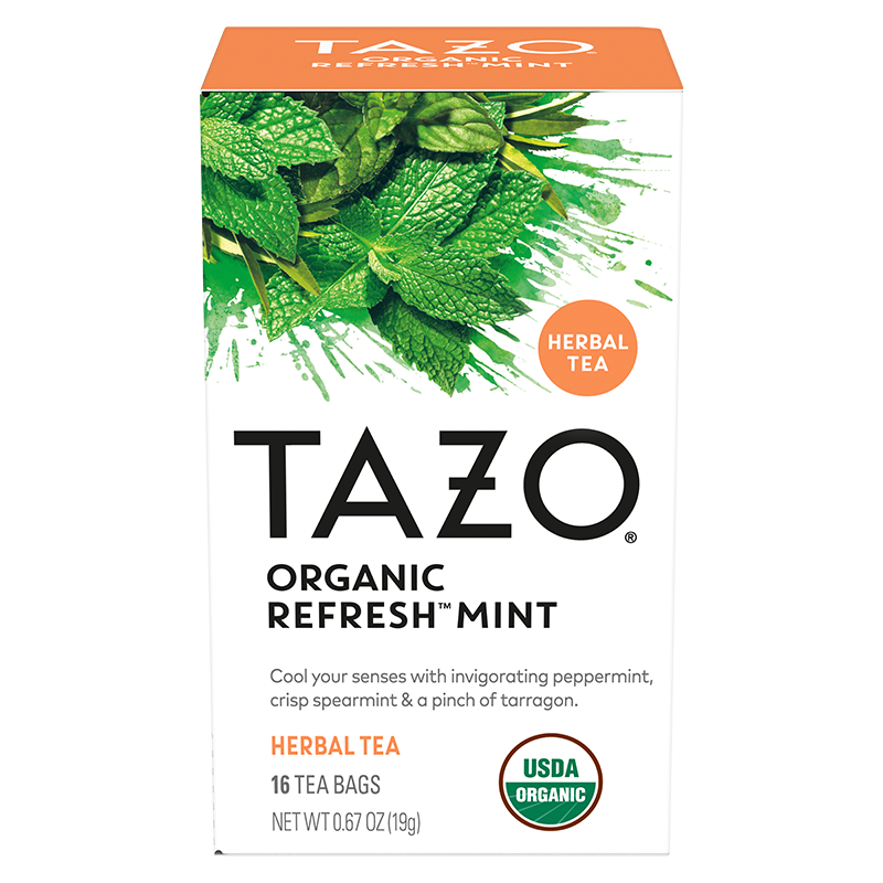 ORGANIC REFRESH MINT 16 TEA BAGS