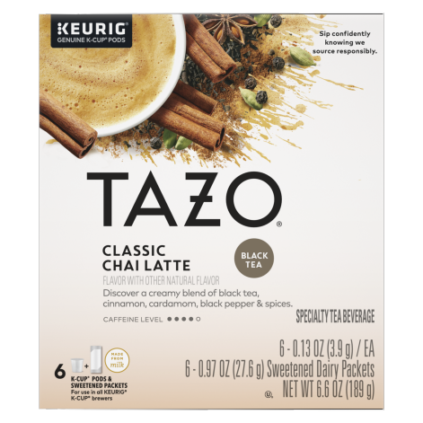 TAZO tea Chai Latte 6 PC 