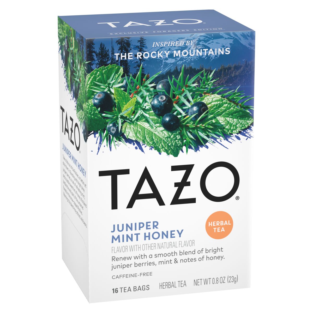 JUNIPER MINT HONEY HERBAL TEA BAGS image