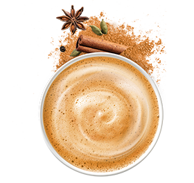 Protein Chai Latte glass image