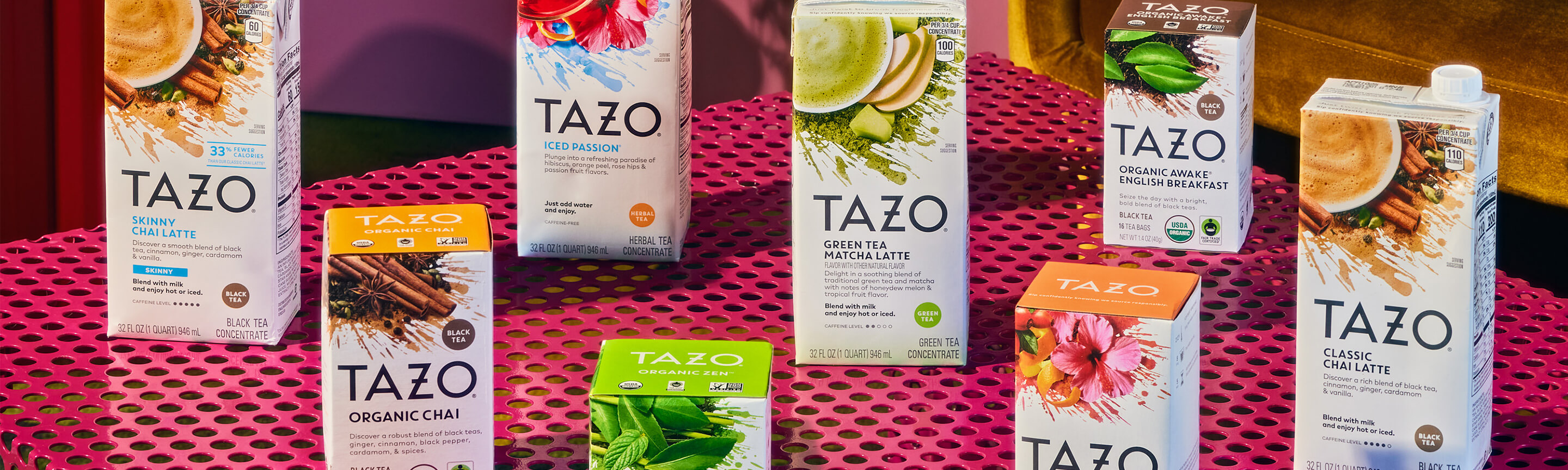 Tea Bags, Tea K-Cup® Pods & Lattes | TAZO® Tea | TAZO