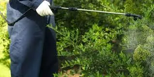 Spray on trees for pesticides 