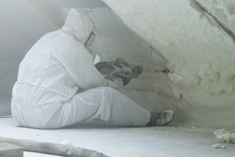 Can you apply spray foam insulation yourself?