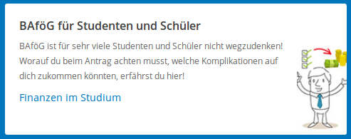 BAföG für Studierende Screenshot
