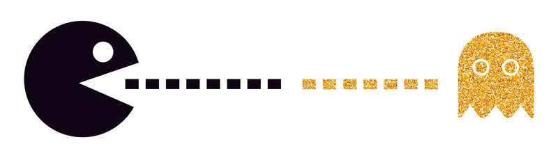 Illustration von Pac-Man