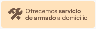 Beneficio de servicio de armado a domicilio por profesionales