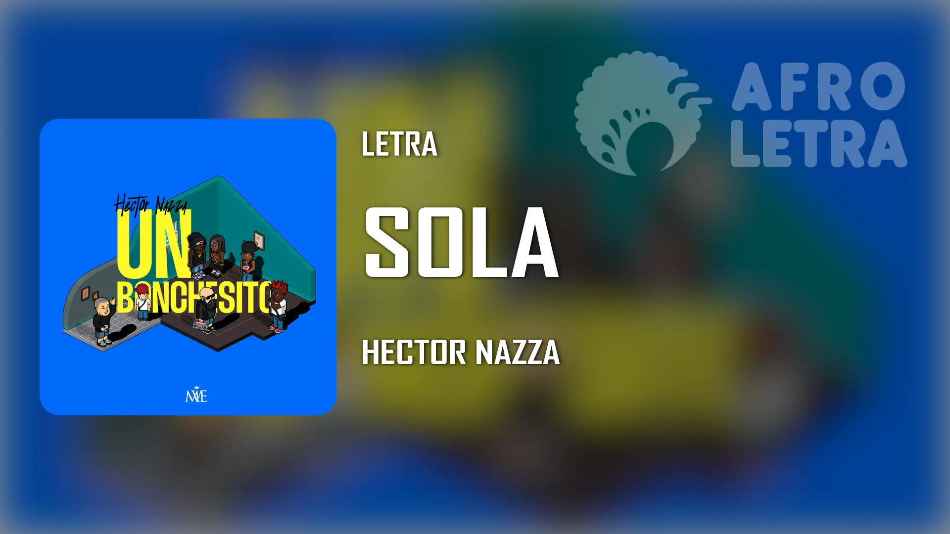 Cover de la letra: Sola de Hector Nazza