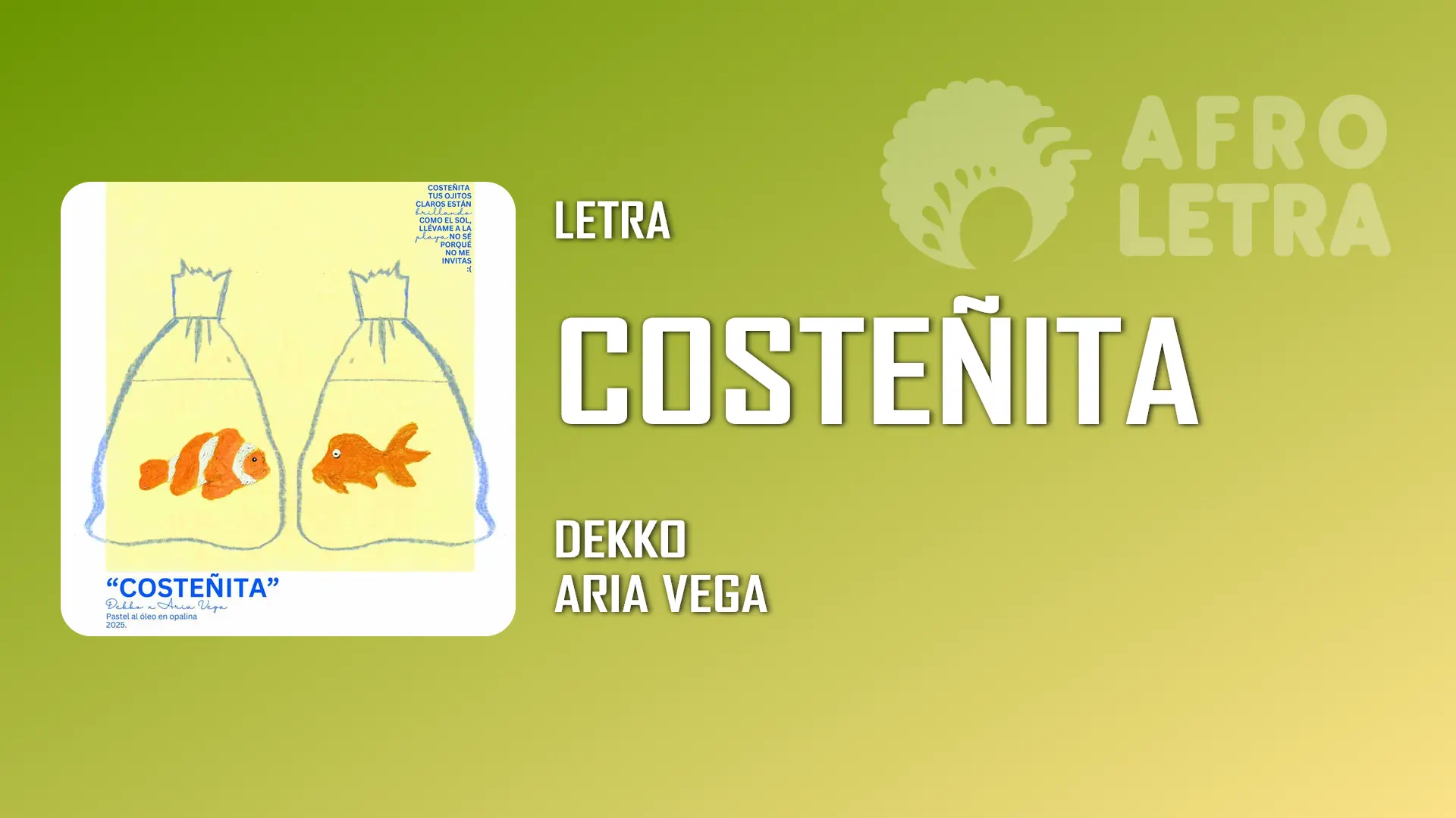 Imagen representando Costeñita de Dekko ft Aria Vega