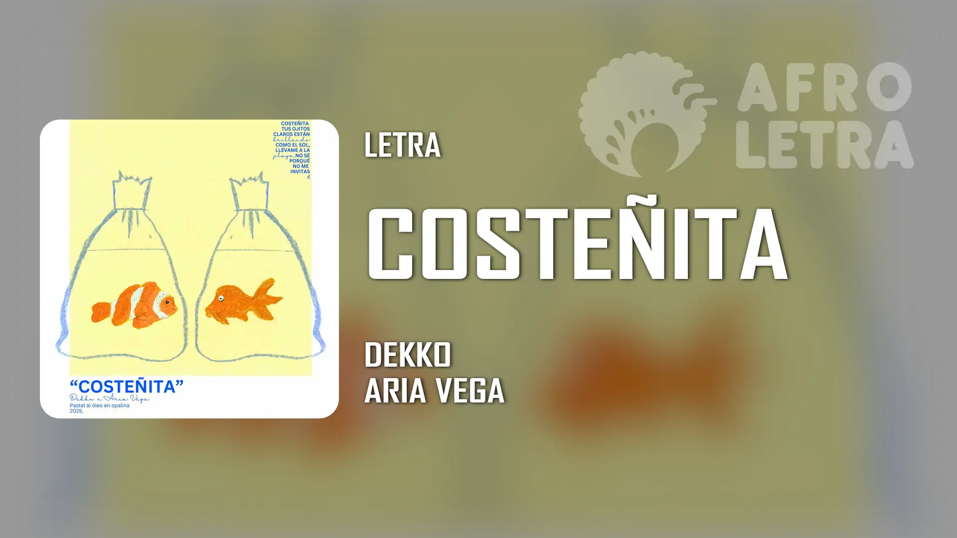 Imagen representando Costeñita de Dekko ft Aria Vega