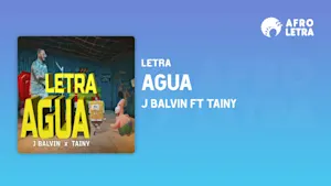 Imagen representando Agua de J Balvin Ft Tainy