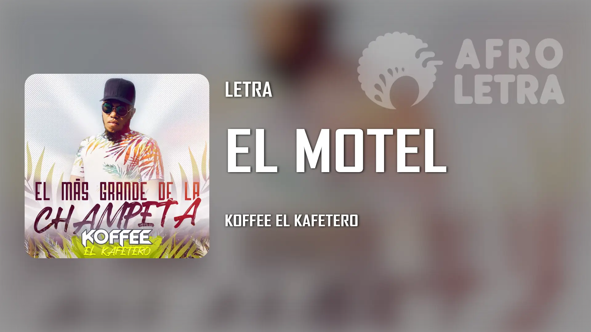 Imagen representando El Motel de Koffee el Kafetero