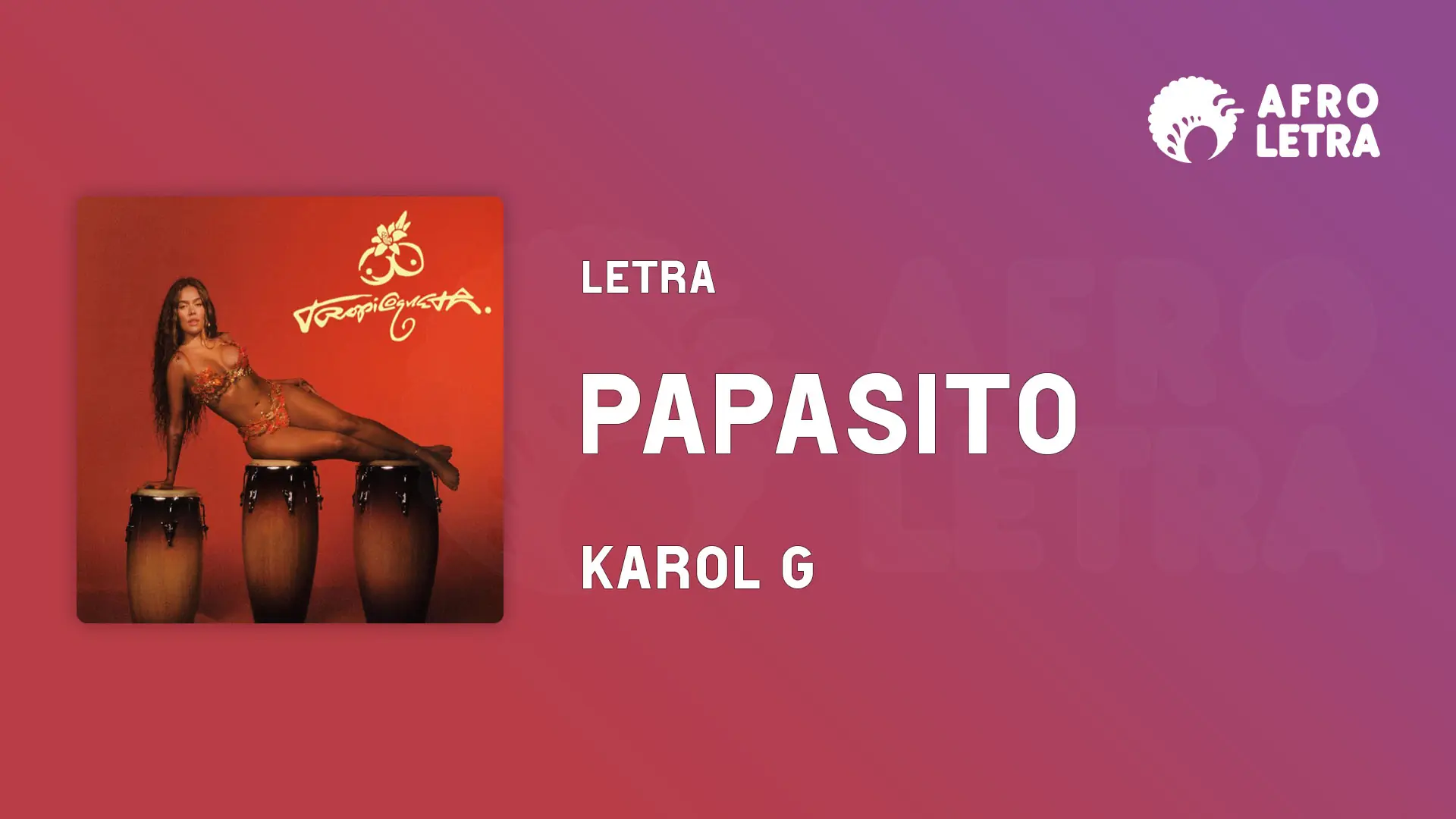 Imagen representando Papasito de Karol G