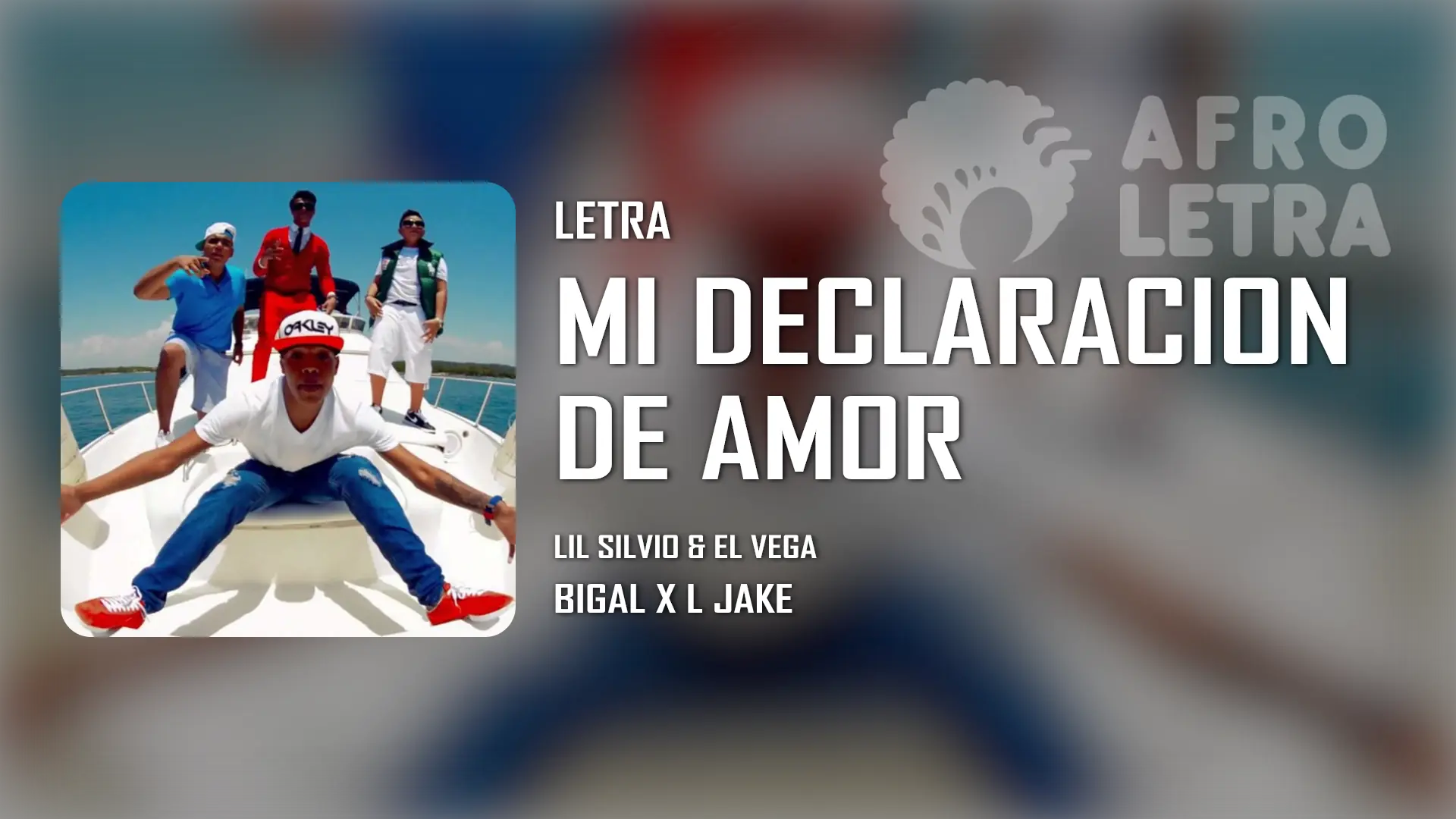 Imagen representando Mi Declaracion de amor de Lil Silvio Ft El Vega, Bigal & L Jake