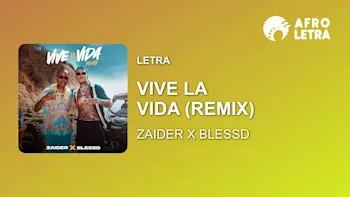 Imagen representando Vive La Vida de Zaider ft Blessd Remix