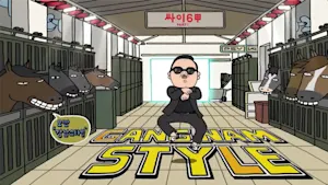 Imagen representando Gangnam Style de PSY