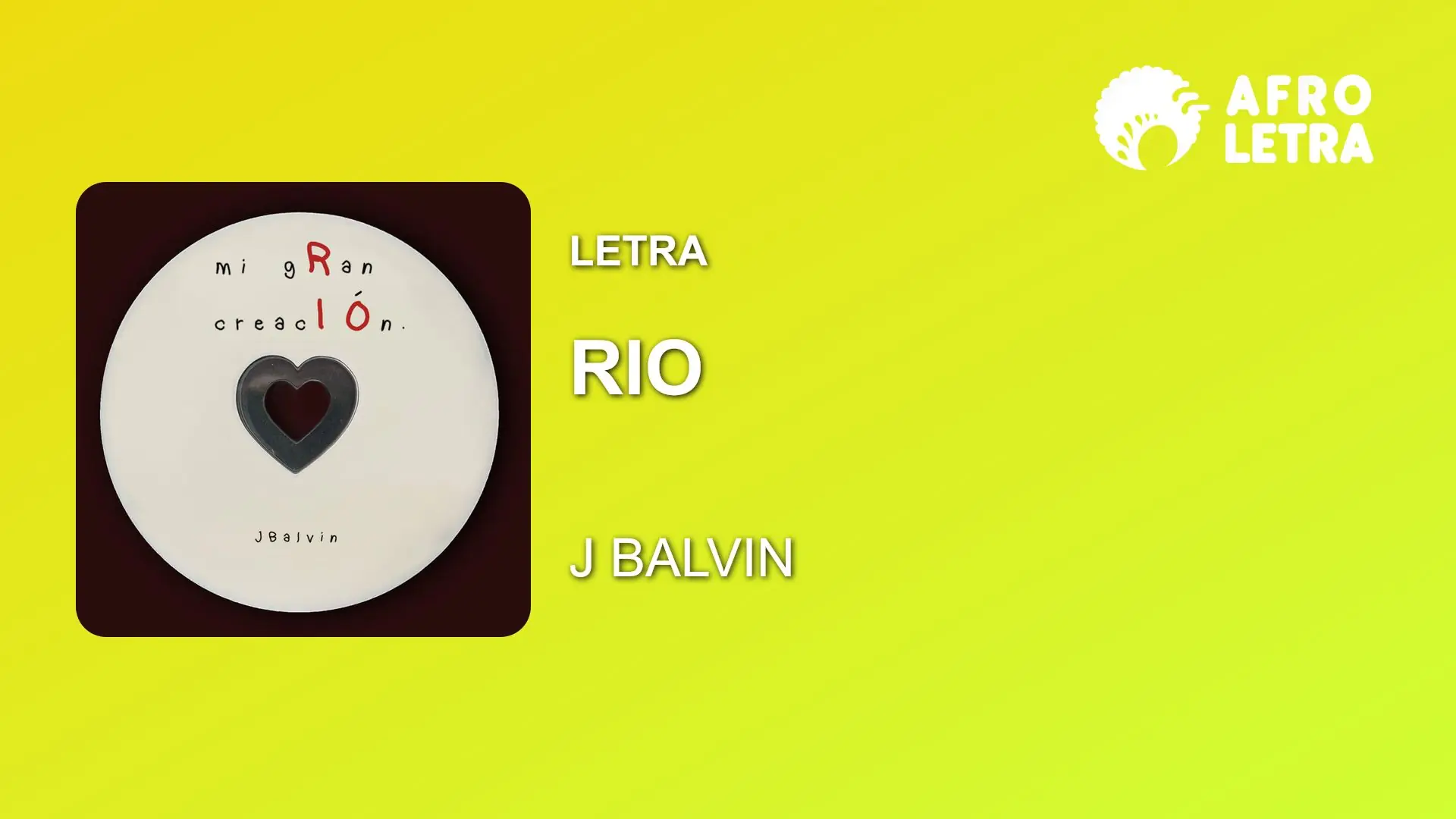 Imagen representando Rio de J Balvin
