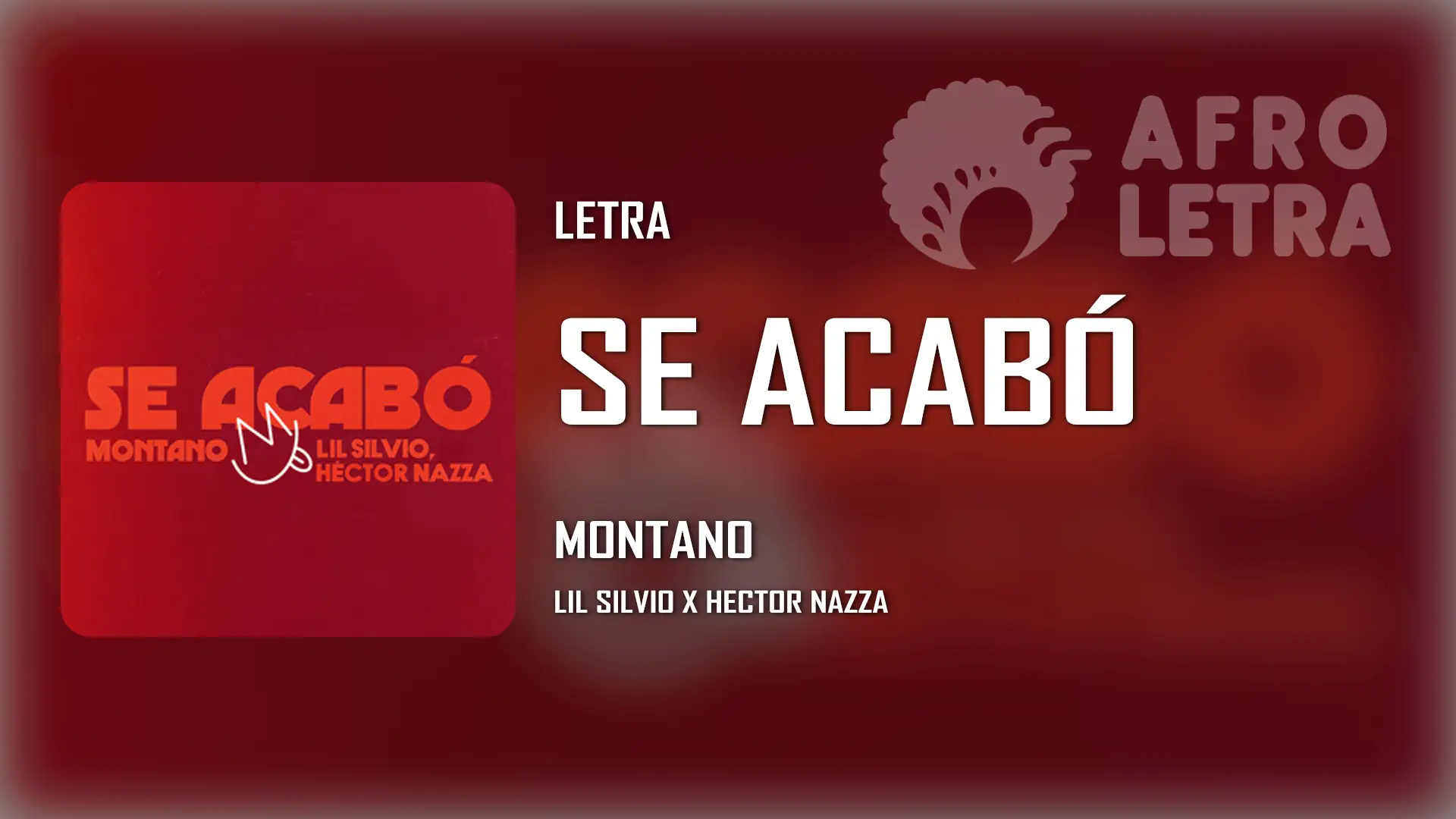 Imagen representando Se Acabó de Montano ft Lil Silvio, Hector Nazza