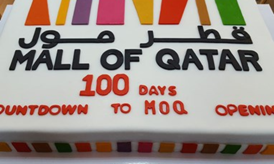 EXCITEMENT GROWS AS MALL OF QATAR ENTERS THE LAST 100 DAYS BEFORE LAUNCH