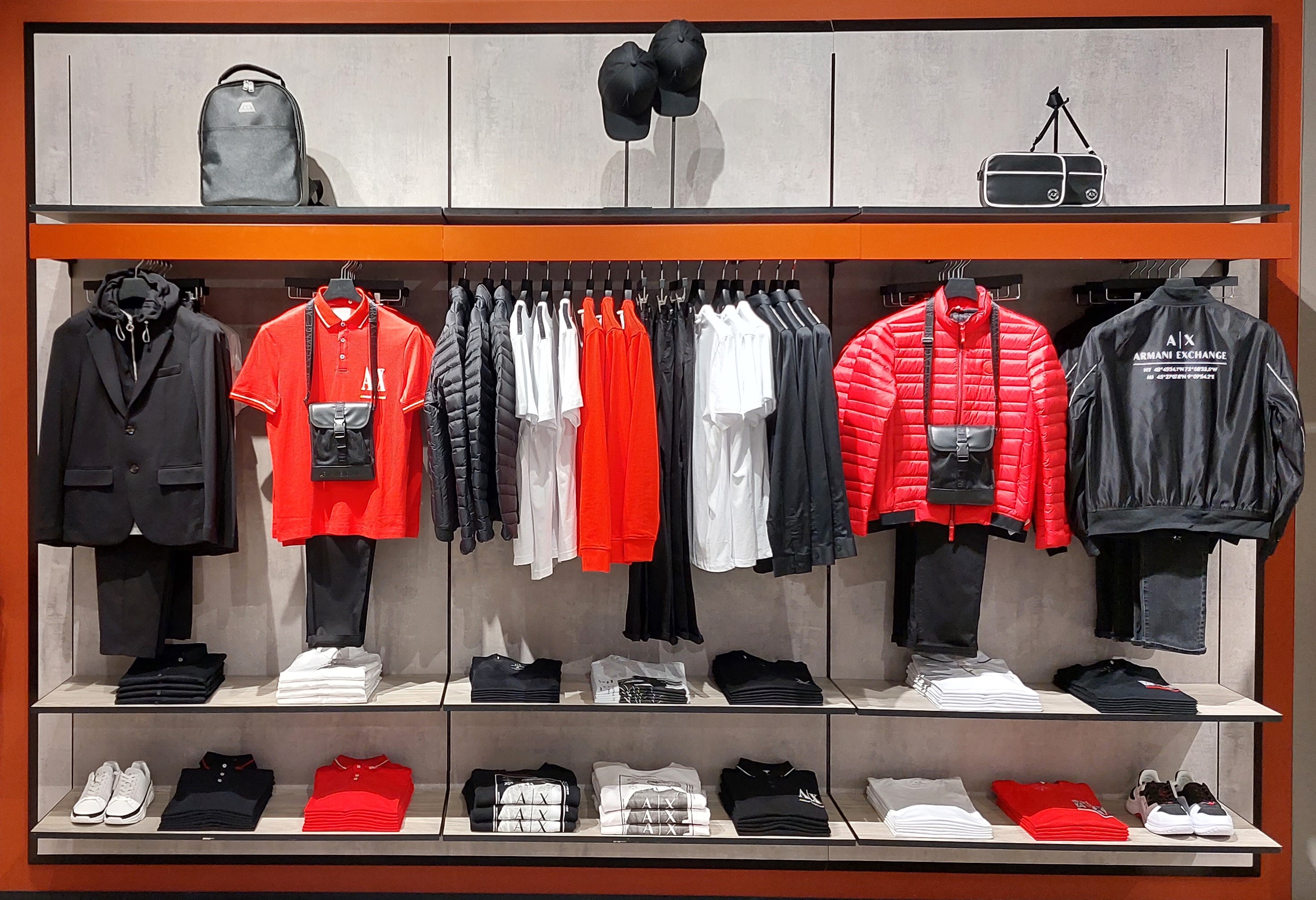 Armani Exchange Men Women Clothes Shop Mall of Qatar