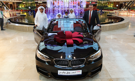 MALL OF QATAR FOURTH SHOP & WIN PROMOTION PRIZEWINNER ANNOUNCED