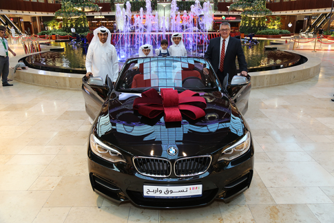 قطر مول يعلن عن الفائز بالجائزة الكبرى في النسخة الرابعة من حملة "تسوق واربح"