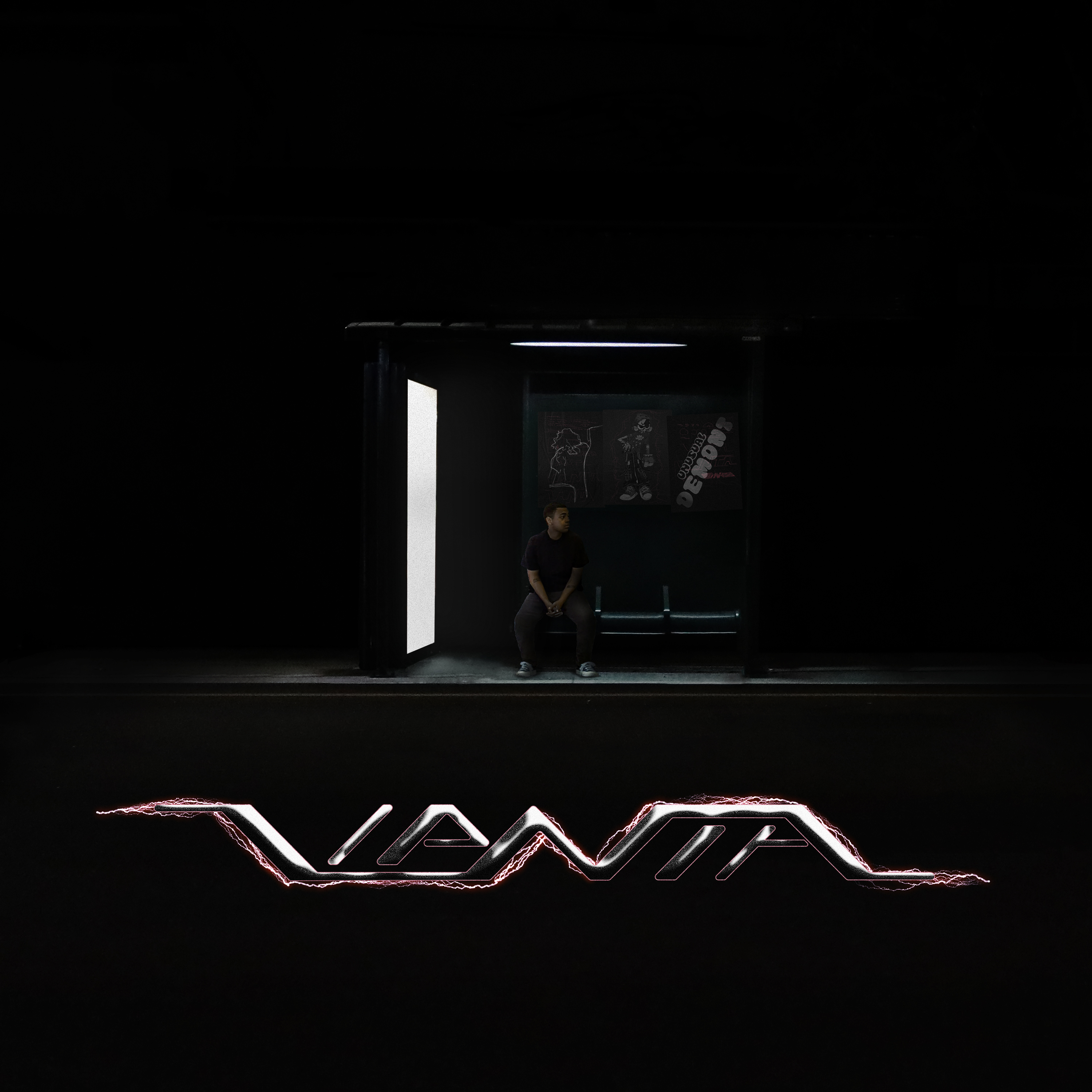 cover art for 'Vanta', the 4th single by Unusual Demont ahead of his debut project, HUES