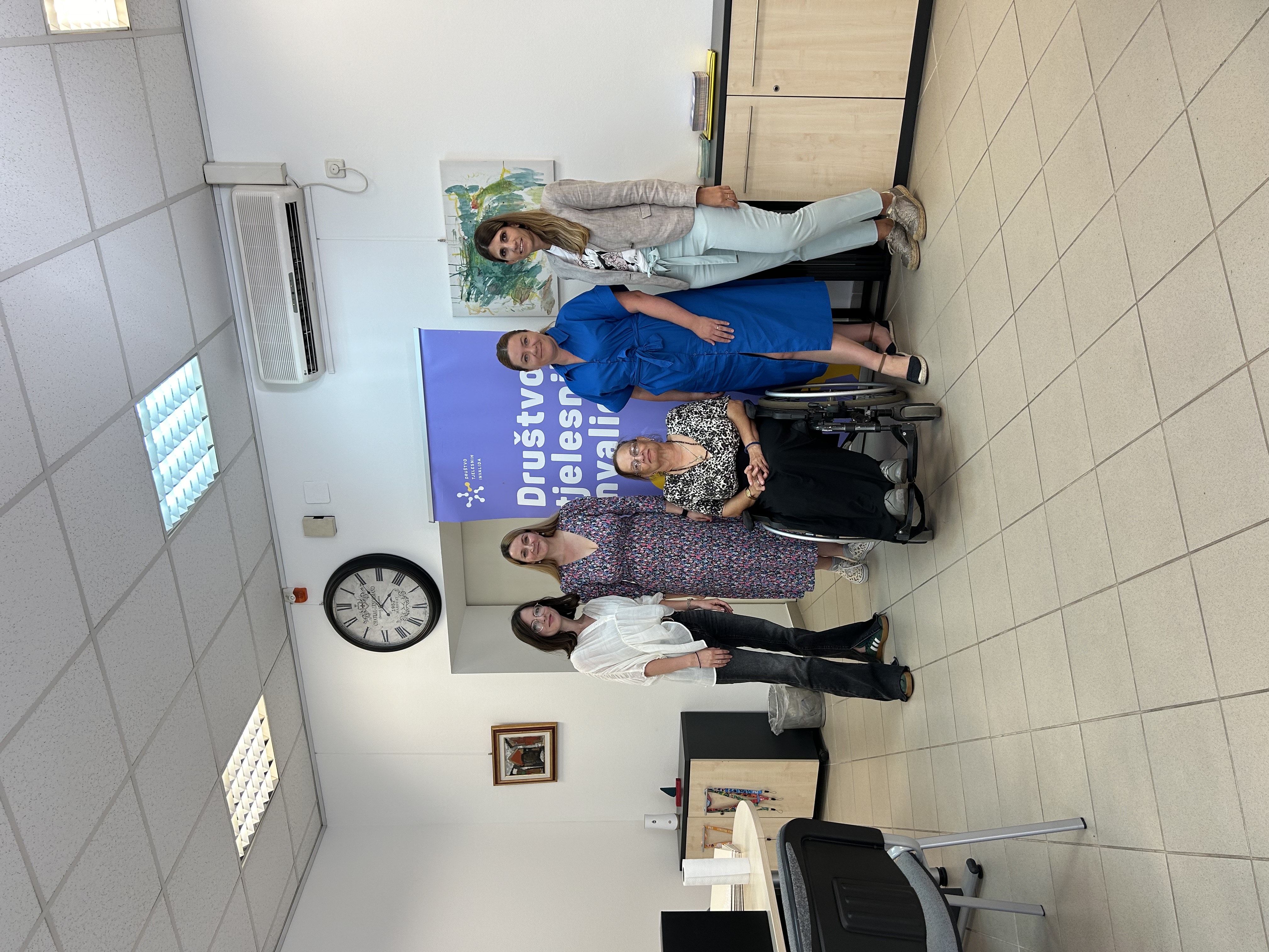 Studijska posjeta Društvu tjelesnih invalida