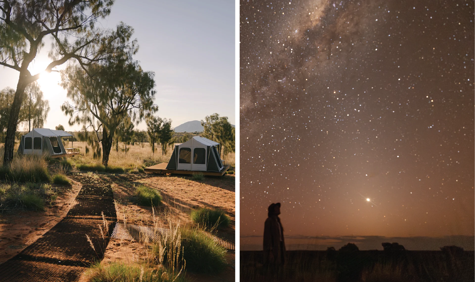 Tented camp (courtesy Tasmanian Walking Company) — Courtesy Michael Peters