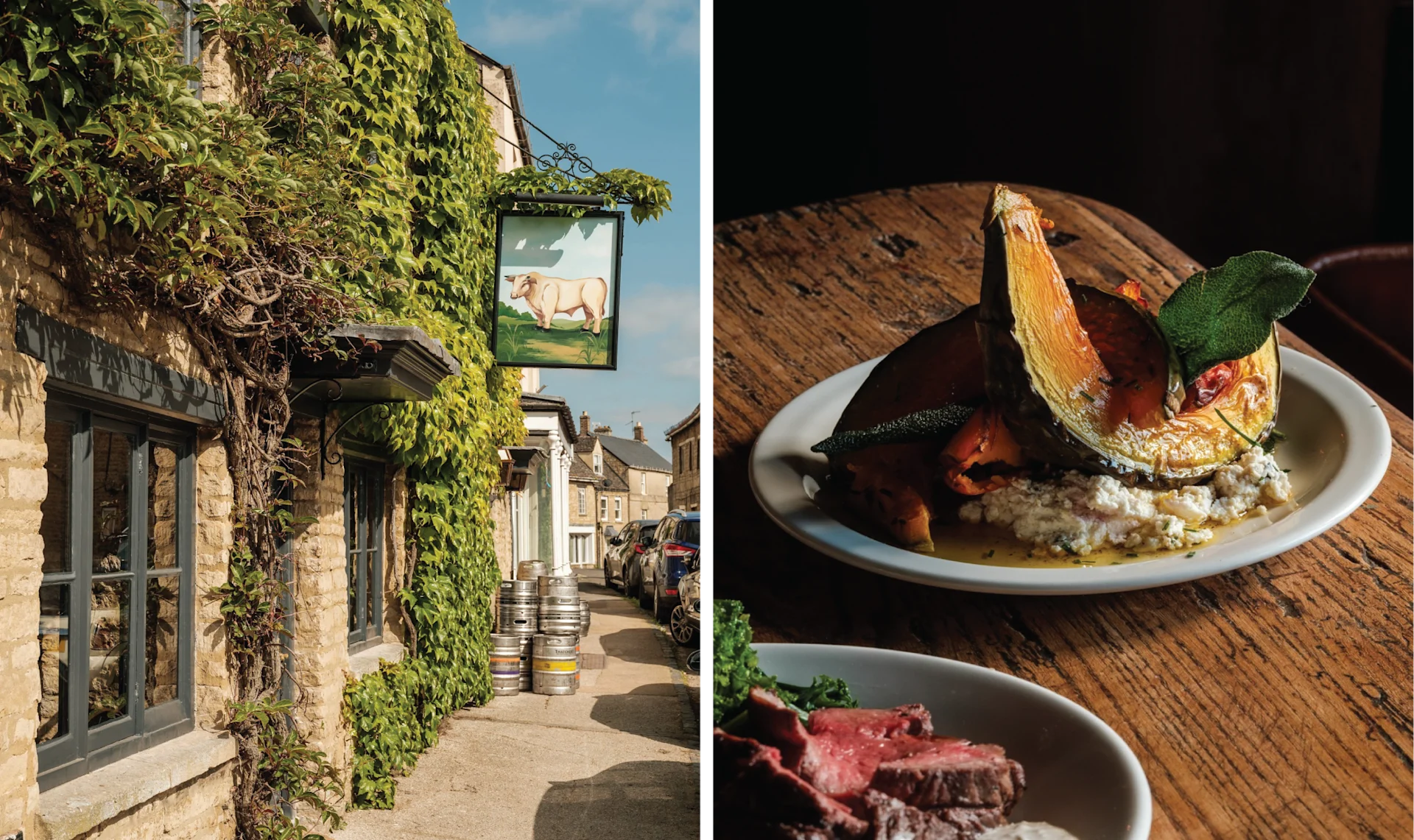 The Bull, a London gastropub blending contemporary design with traditional British pub elements