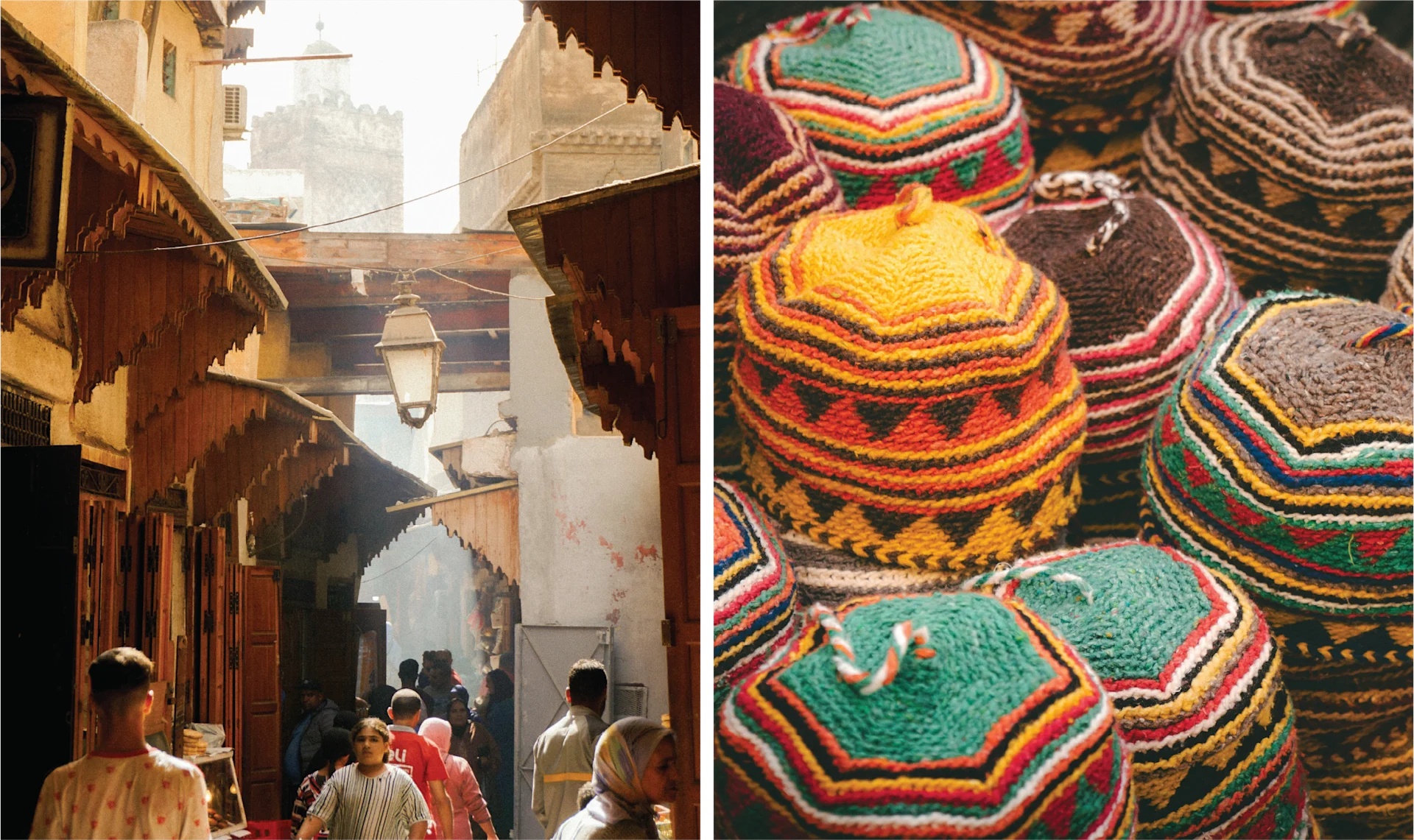 Portrait-style imagery of individuals associated with the guide, presented alongside artistic or editorial visuals.