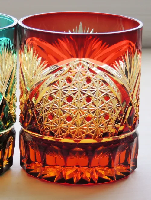 Edo Kiriko Cut Glass