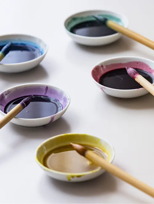 Kaga Yuzen Silk-Dyeing Studio