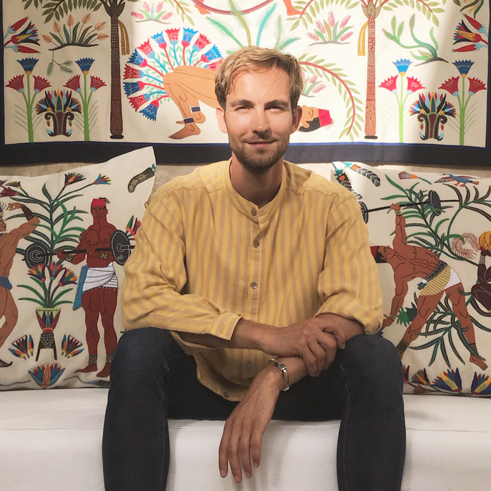 How Louis Barthélemy reimagines Egypt’s halcyon past for his art