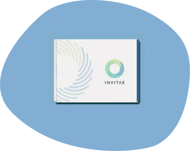 Invitae Box on Blue Background – Genetic Testing for Employers