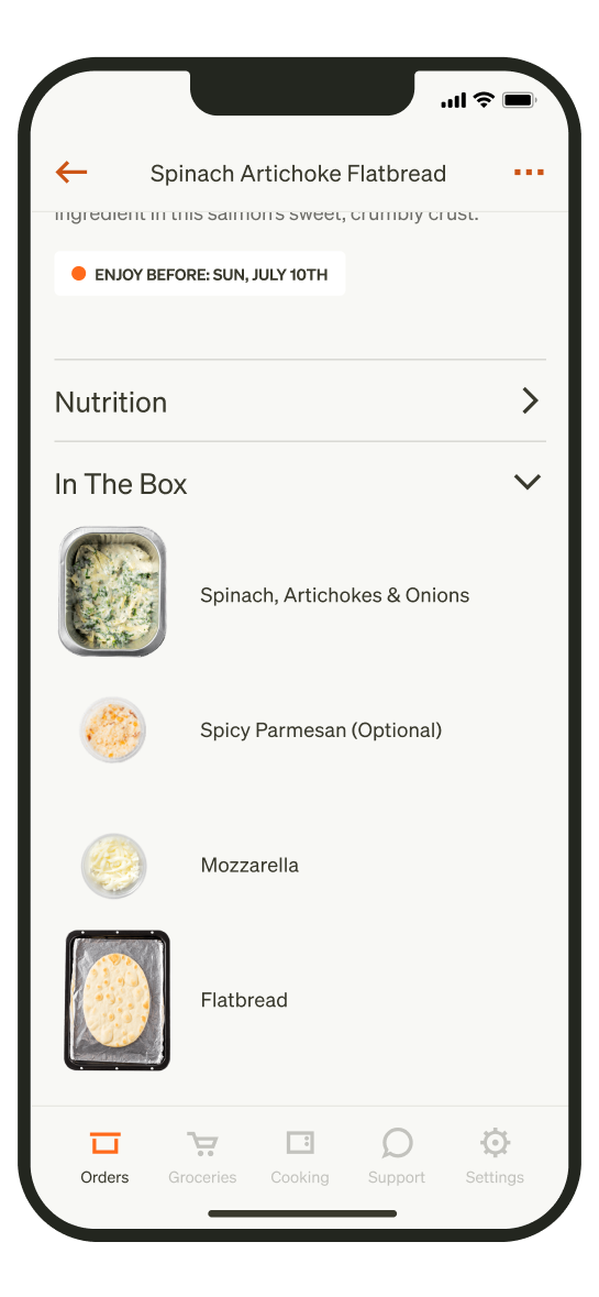 Tovala - Explore Menu - Fresh Meal Delivery Service. 1 Minute of Prep.