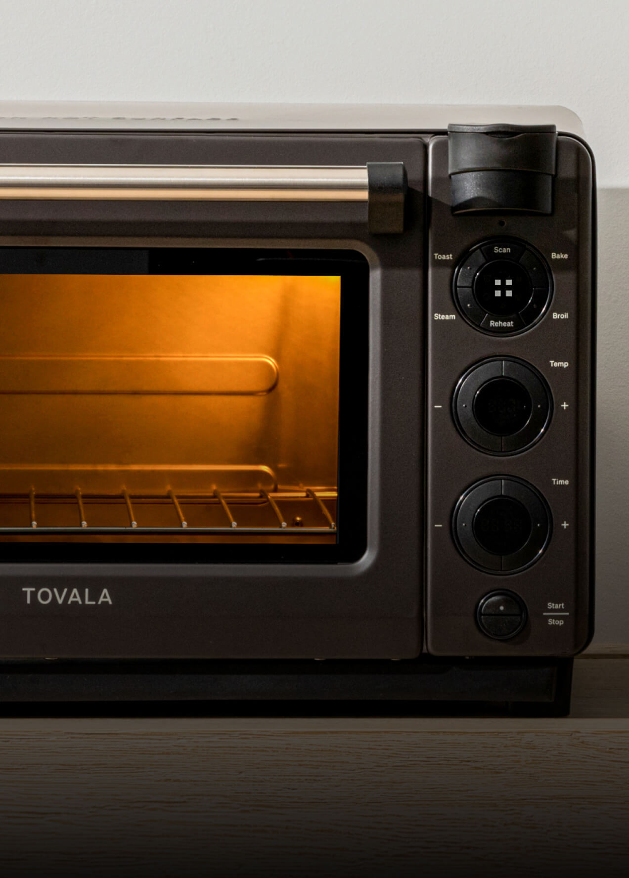 Tovala Smart Oven Pro, 6-in-1 Countertop Convection Oven - Steam, Toast,  Air Fry, Bake, Broil, and Reheat - Smartphone Control Steam & Air Fryer Oven  Combo - Wi…