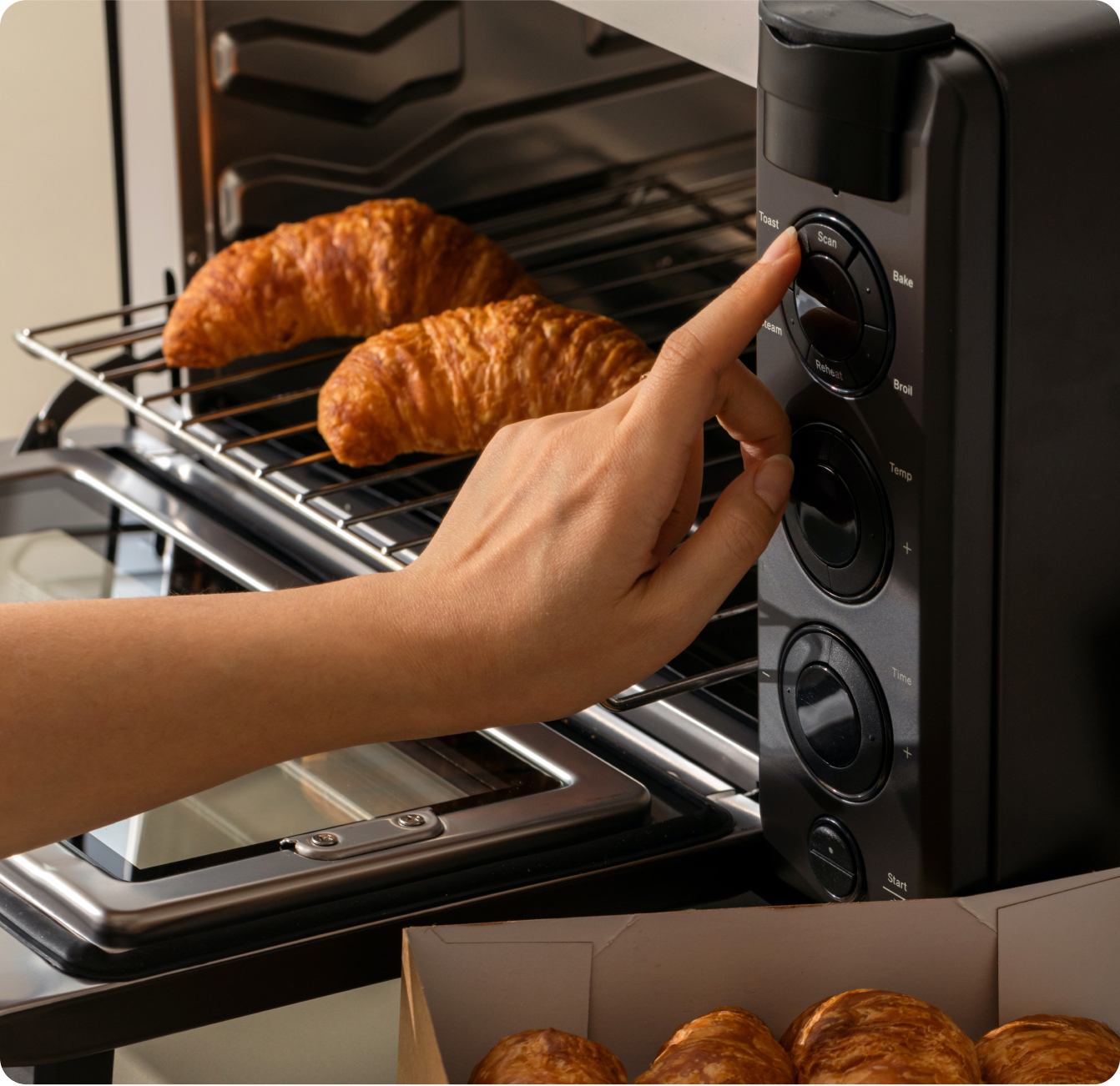 Tovala Smart Oven Pro, 6-in-1 WiFi Countertop Convection Air Fryer