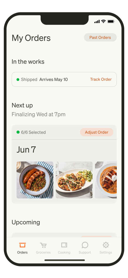 Tovala - Explore Menu - Fresh Meal Delivery Service. 1 Minute of Prep.