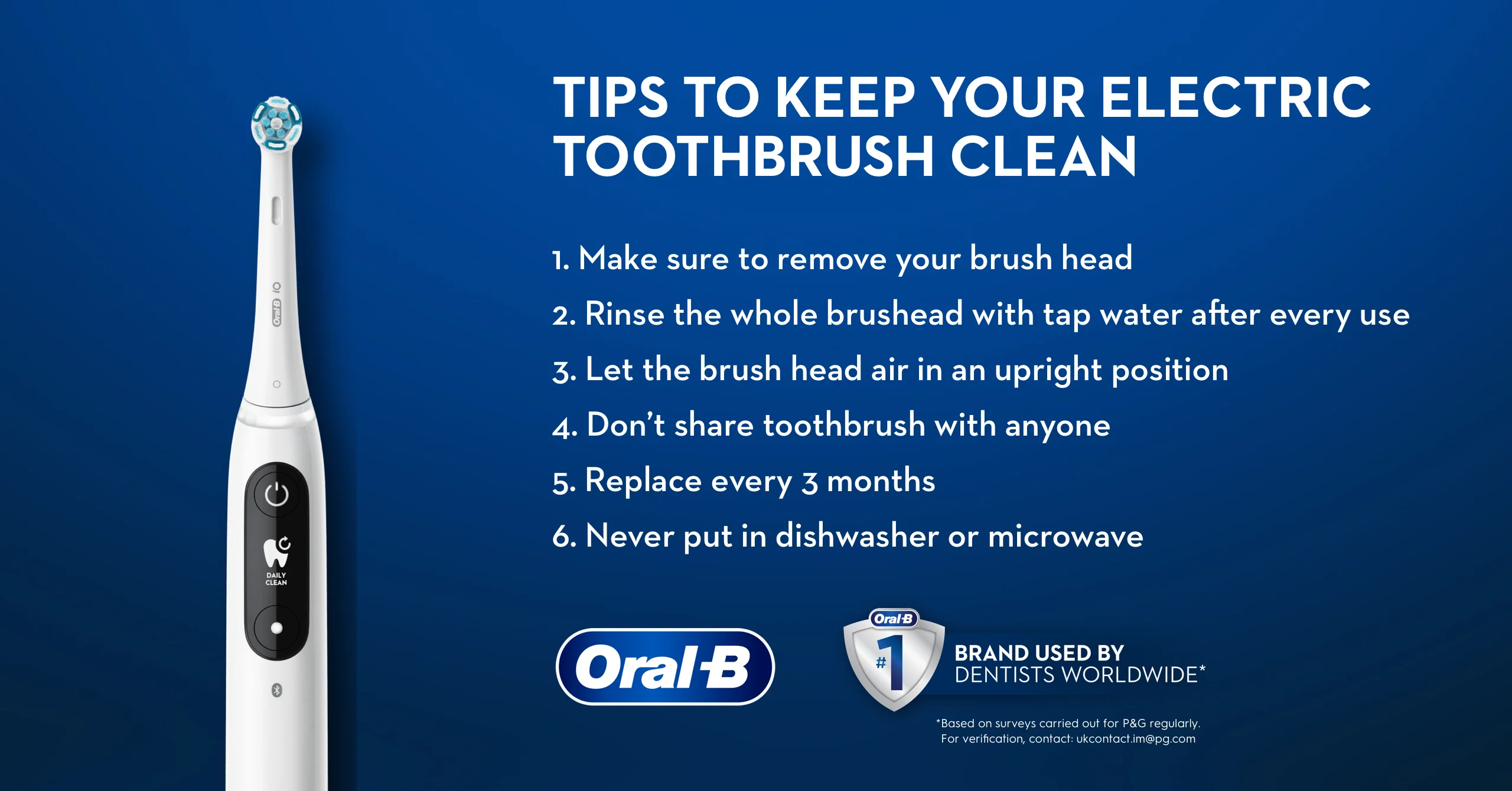 How Long Do I Charge My Oral-B Electric Toothbrush For? | Oral-B India