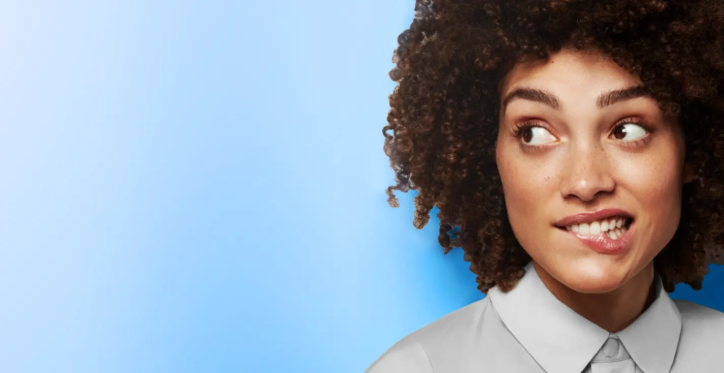 A lady with toothache 