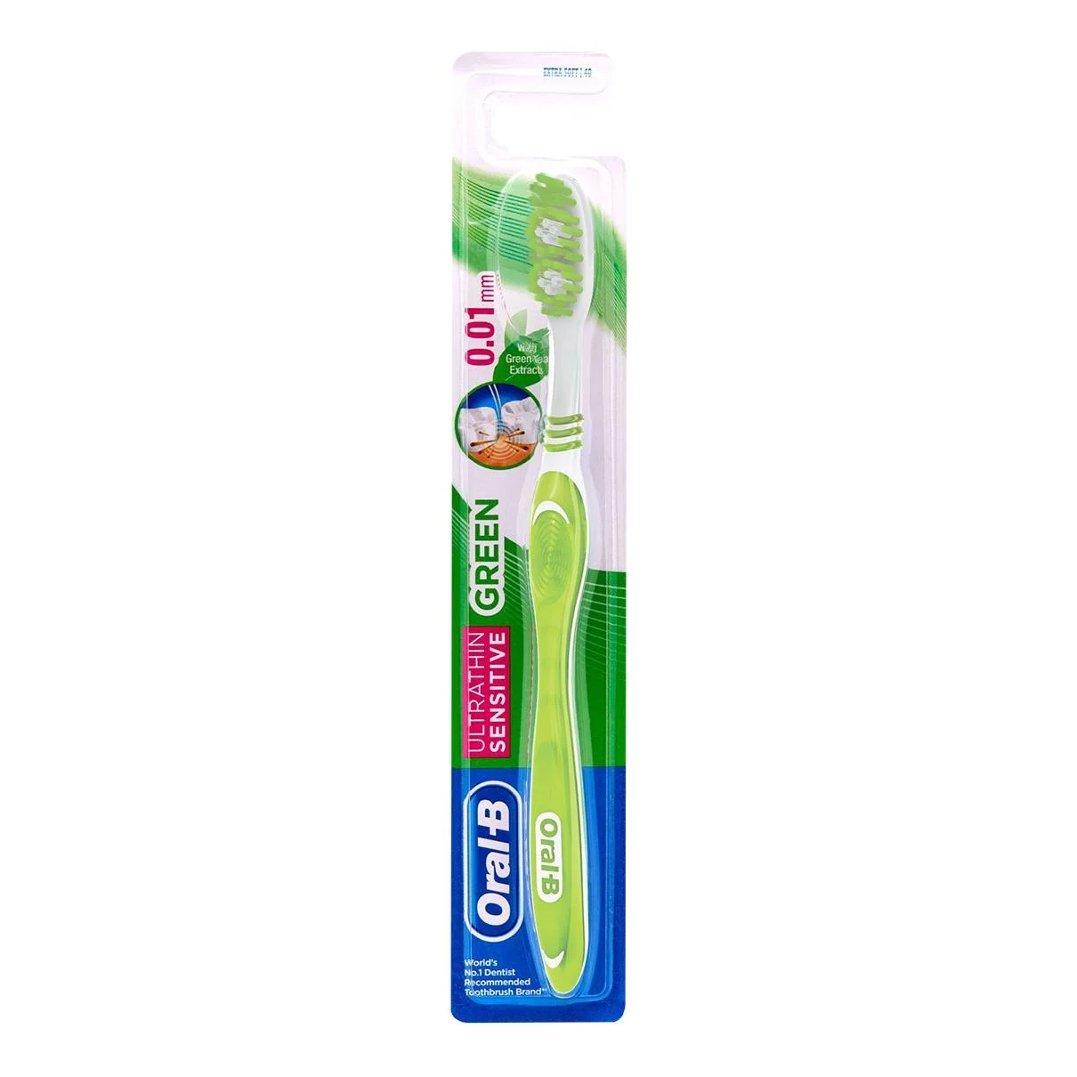 Oral-B Ultrathin Sensitive (Green) Manual Toothbrush 