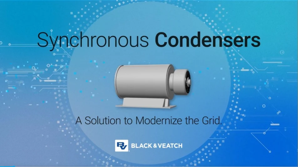 Synchronous Condensers: A Solution to Stabilize the Grid