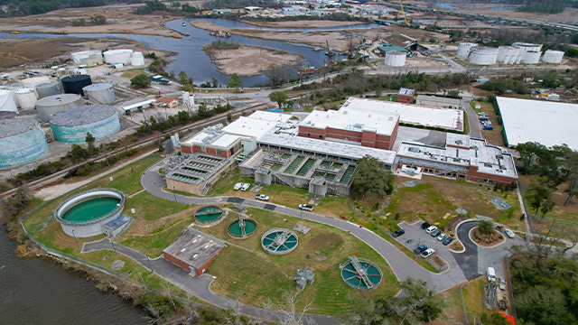 Sweeney Water Treatment Plant, Cape Fear, PFAS GAC Contactor Addition