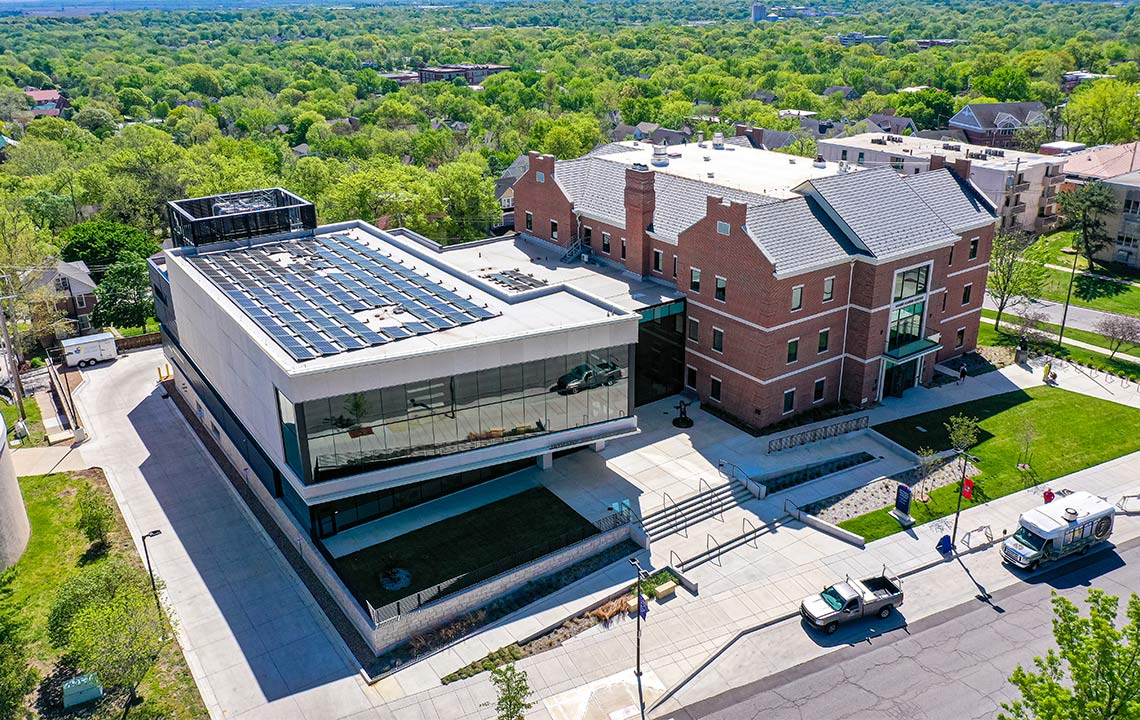 Jayhawk Welcome Center Microgrid Project Story Highlight Image 1