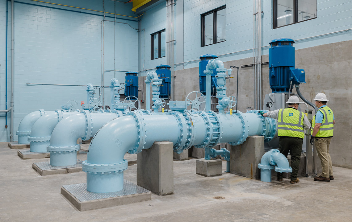 Cape Fear Sweeney Water Treatment Plant PFAS GAC Contactors Addition Image 8