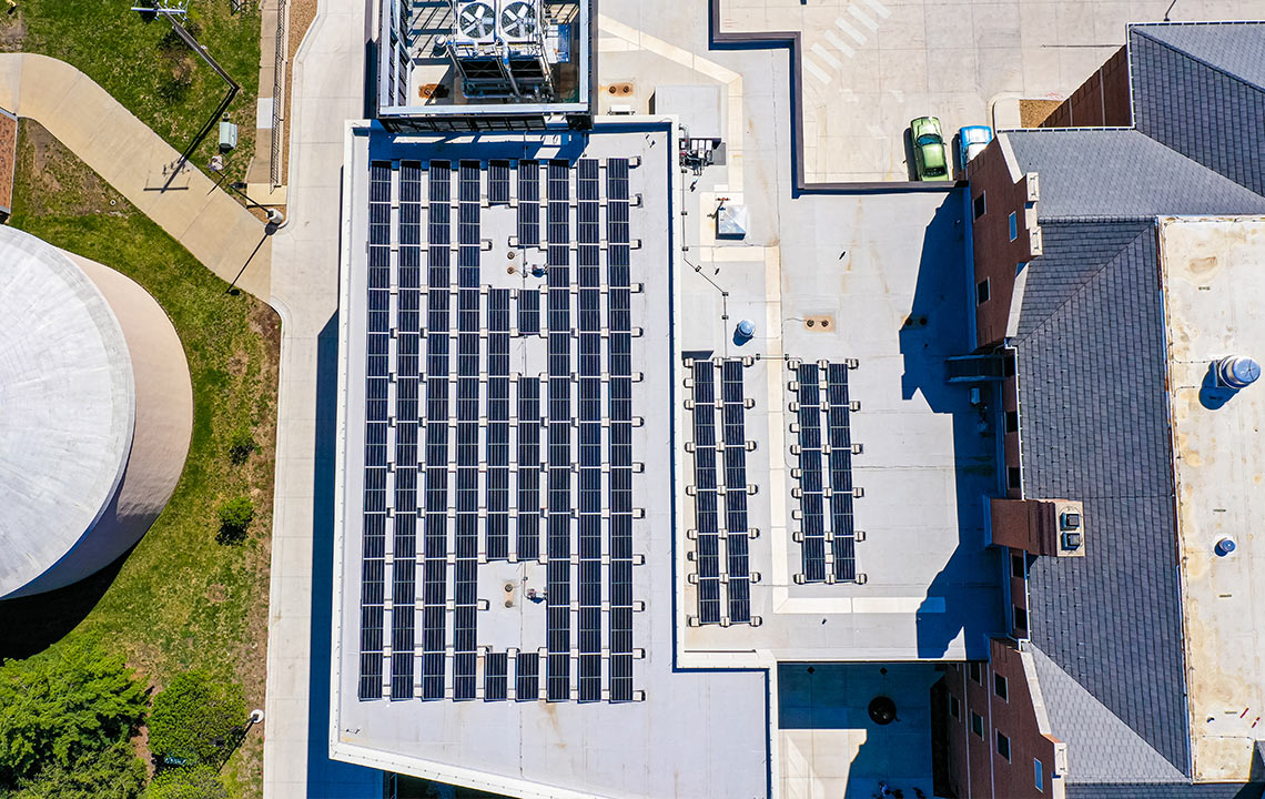 Jayhawk Welcome Center Microgrid Project Story Highlight Image 2