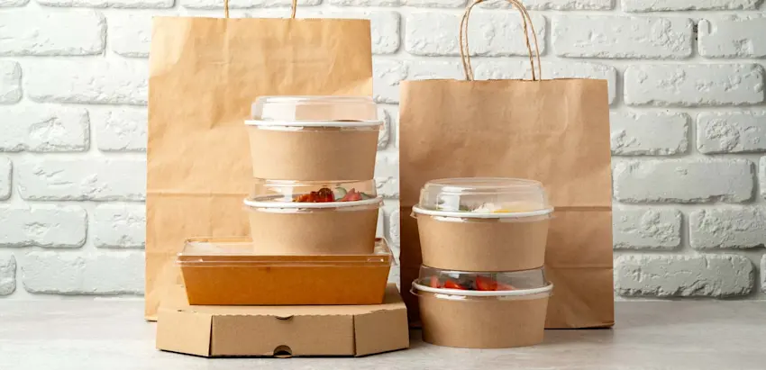 Embalagens de take away