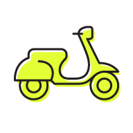 ícone scooter